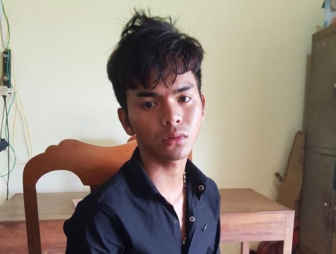 Điểu Long được trệu tập để lấy lời khai làm rõ vụ việc. Ảnh: MINH NGỌC