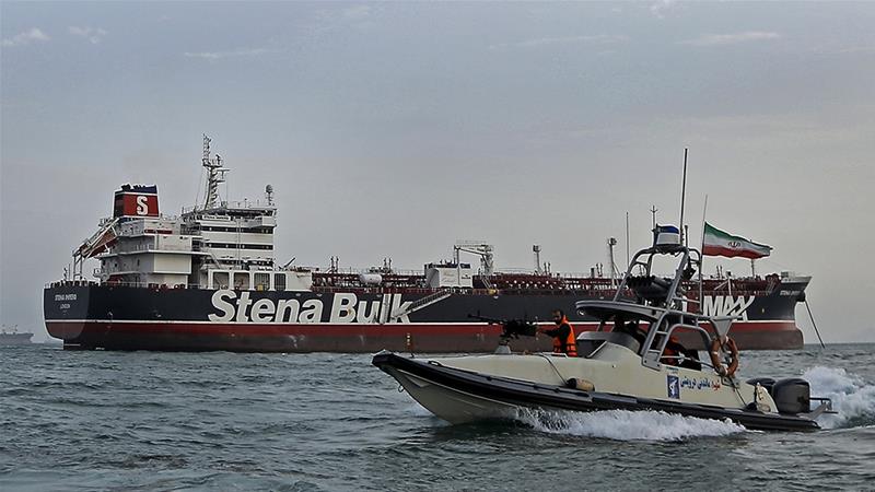 Tàu chở dầu&nbsp;Stena Impero của Anh mới bị Iran bắt giữ.