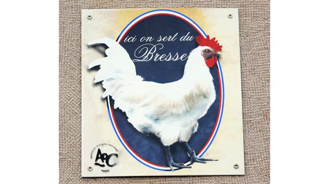 Theo các tài liệu, lần đầu tiên gà Bresse được nhắc đến là năm 1591. Danh tiếng của giống gà này được nhắc đến  từ năm 1825 khi chuyên gia ẩm thực Jean Anthelme Brillat-Savari mô tả đây là "nữ hoàng của loài gà".