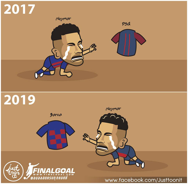 Ảnh chế Neymar và Gareth Bale - &#34;hai con người, một số phận&#34; - 1