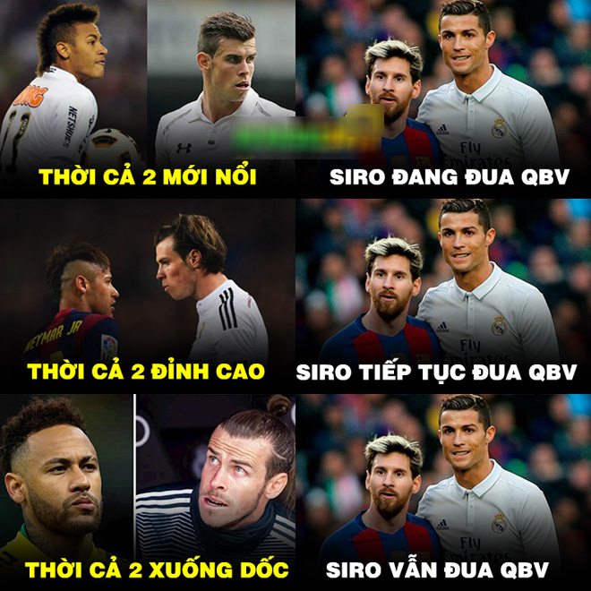 Ảnh chế Neymar và Gareth Bale - &#34;hai con người, một số phận&#34; - 4