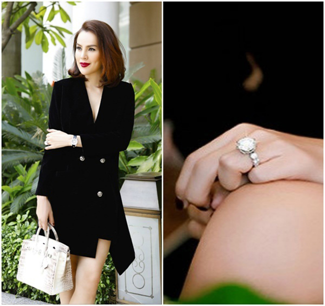 Á hậu/doanh nhân Phương Lê nổi tiếng vì chuyện &#34;rửa chân cho chồng&#34; từng gây chú ý khi khoe khéo&nbsp;được ông xã đại gia tặng nhẫn 94.000 USD &#40;khoảng 2,1 tỷ đồng&#41;&nbsp;