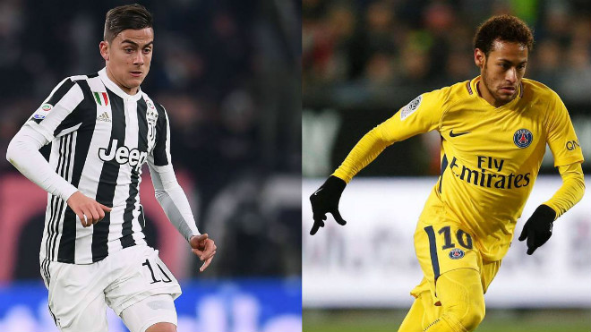 Dybala ra đi, Juventus sẽ đón Neymar về Allianz