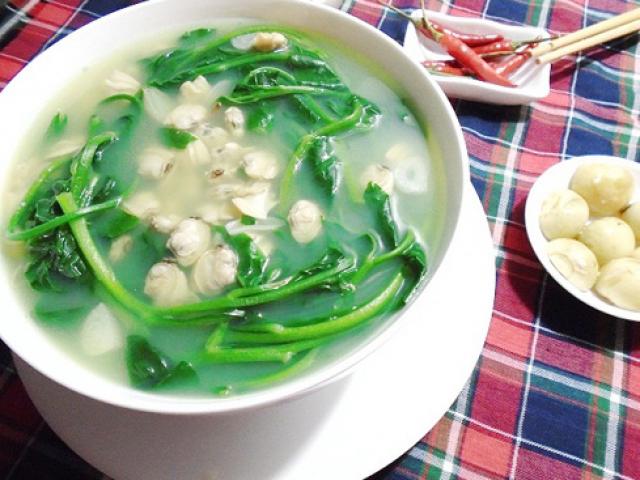 Ẩm thực - Những món hấp dẫn, bổ dưỡng từ mồng tơi