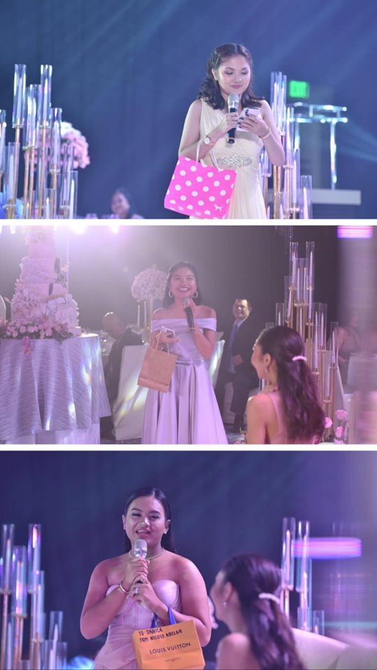 Bữa tiệc mà món quà trao tay hay gửi tặng đều thuộc những thương hiệu xa xỉ.&nbsp;