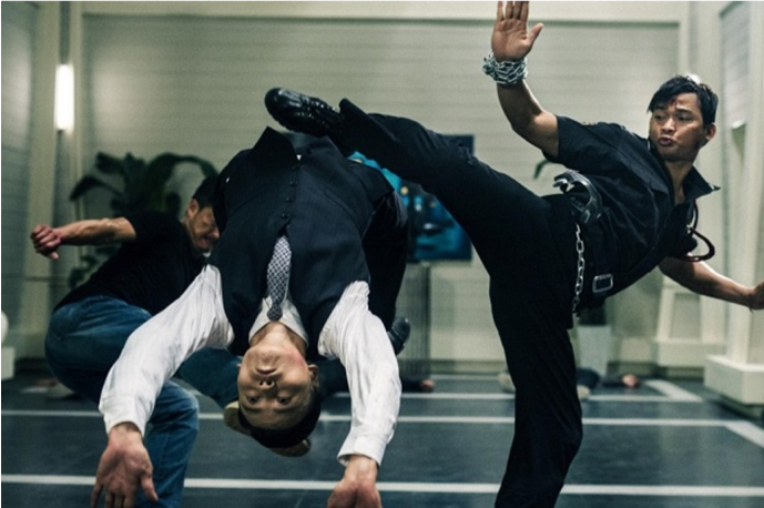 Một cảnh quay hành động trong phim vừa được hé lộ