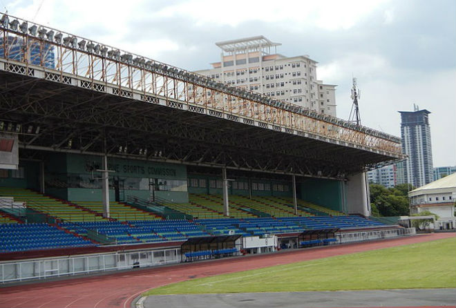 Sân vận động Rizal Memorial, nơi diễn ra trận chung kết SEA Games 2019