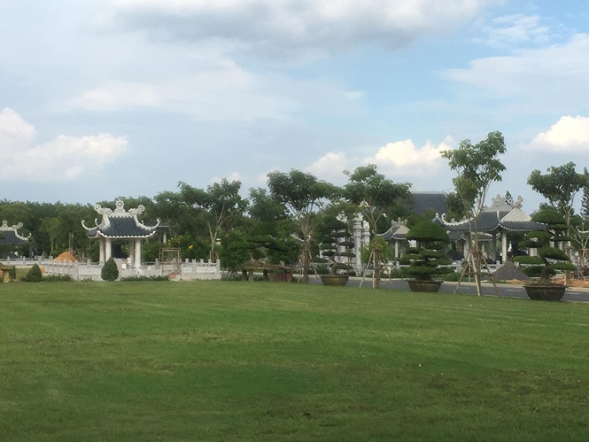 Nghĩa trang Vĩnh Hằng Long Thành, nơi an táng ông Trần Bắc Hà.