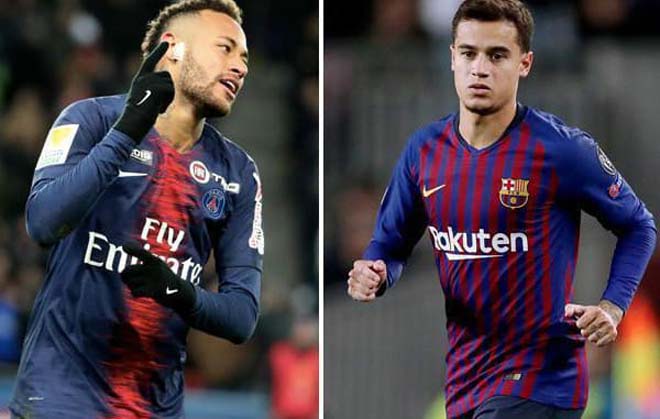Coutinho (phải) không cam tâm làm mồi nhử để giúp Barca có Neymar
