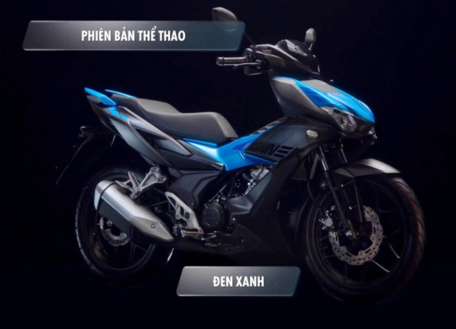 Honda Winner X - Phiên bản thể thao Đen Xanh