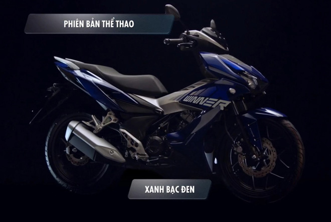 Honda Winner X - Phiên bản thể thao Xanh Bạc Đen