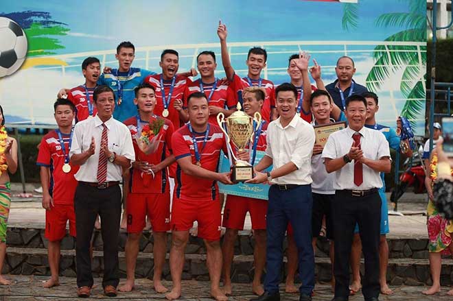 Khánh Hòa đoạt chức vô địch bóng đá bãi biển quốc gia 2019