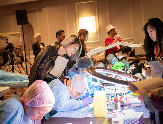 Vi Thúy &nbsp;luôn thử thách bản thân để ngày càng nâng cao tay nghề trong ngành làm đẹp