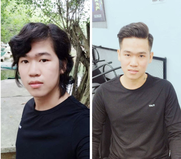 Khoảng cách giữa "người rừng" và hotboy chỉ cách nhau vài đường kéo. Mái tóc bồng bềnh của thập niên 90 đã bị thay thế hoàn toàn bởi những kiểu gọn gàng tôn vinh vẻ nam tính.