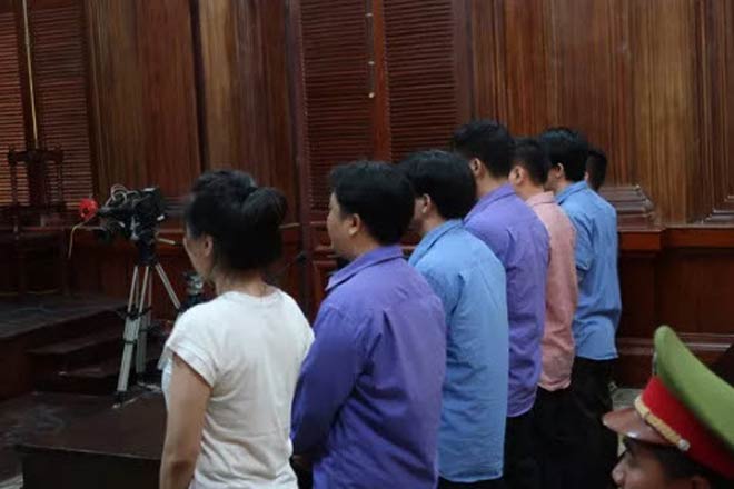 Bà Ngọc cùng các đồng phạm
