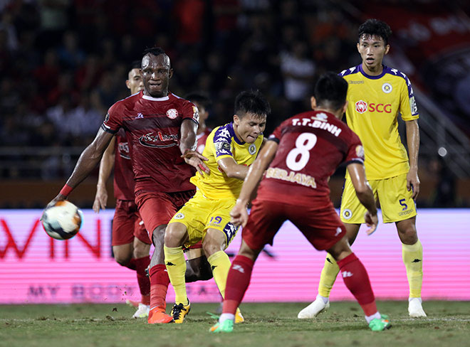 Quang Hải đã có màn trình diễn tốt trong cuộc đối đầu giữa Tp. Hồ Chí Minh và Hà Nội FC
