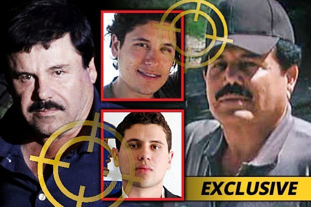 Hai con trai của El Chapo hiện đang nắm băng đảng Sinaloa.