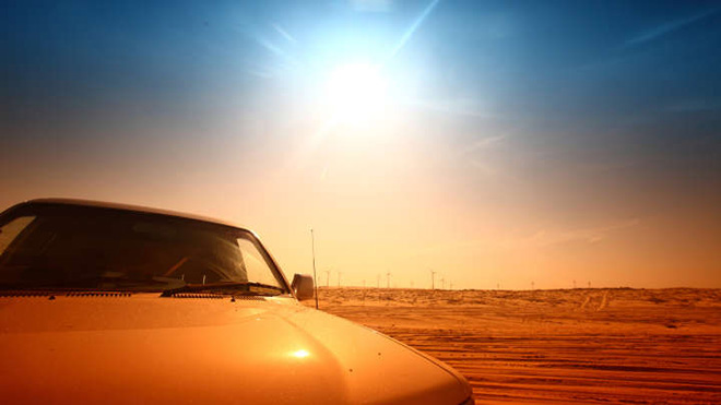 Một chiếc xe để dưới ánh nắng mặt trời có thể sản sinh ra lượng Benzene lớn vô cùng độc hại.