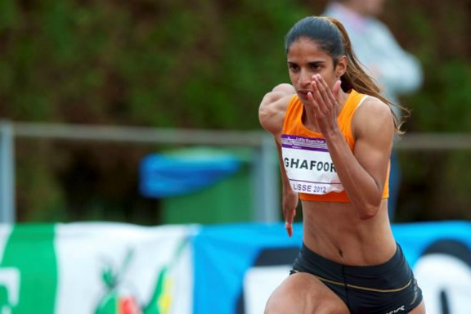 Nữ VĐV Madiea Ghafoor