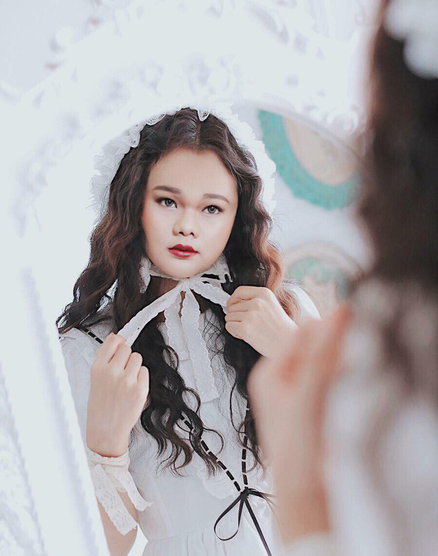 Bức ảnh "sống ảo" của cô nàng khiến nhiều người lầm tưởng.