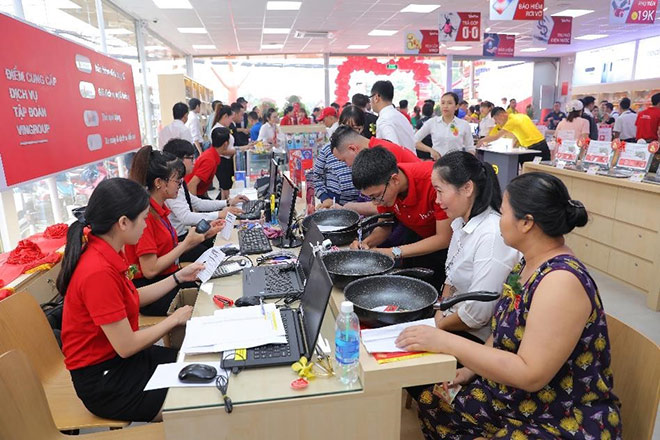 Sản phẩm gia dụng VinMart Home là một trong số những lựa chọn yêu thích của các bà nội trợ