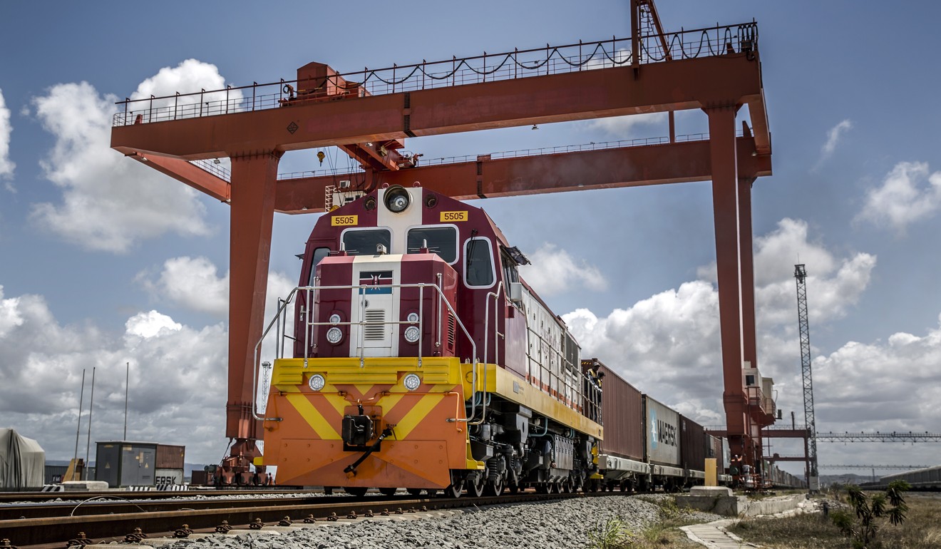 Tuyến đường sắt Trung Quốc đầu tư xây dựng ở Kenya.