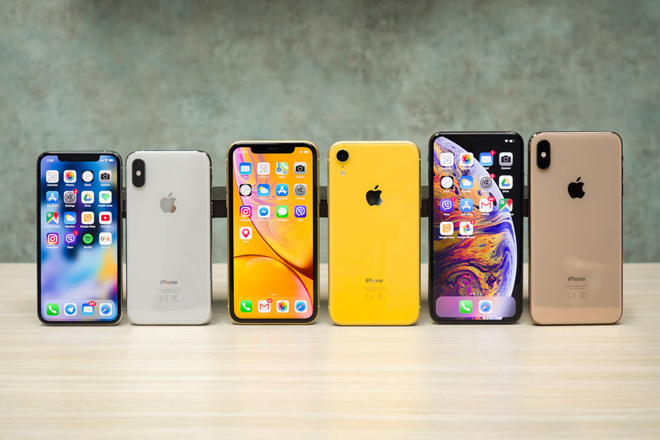 Loạt iPhone 2018.