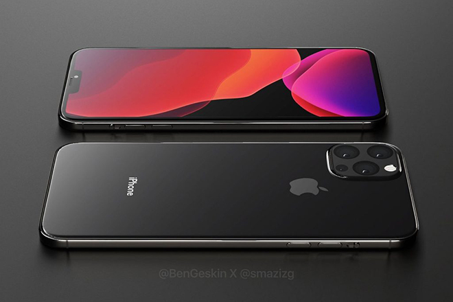 Phần notch ngày càng nhỏ hơn và bên trong có CPU A14 5nm.