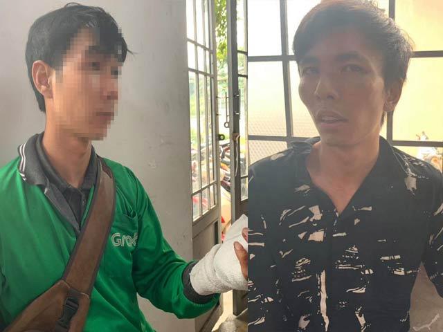 Pháp luật - Vụ tài xế GrabBike bị cướp kề dao vào cổ: Một mình tước dao, quật ngã tên cướp