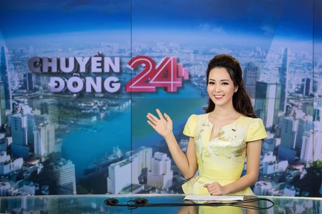 Á hậu Thụy Vân là gương mặt quen thuộc với khán giả trên sóng truyền hình nhiều năm nay. Á hậu 2 Hoa hậu Việt Nam 2008 dẫn nhiều chương trình như Bản tin tài chính, Chuyển động 24h, Quốc gia khởi nghiệp và các chương trình giao lưu, bàn luận về chủ đề kinh tế cùng các CEO.
