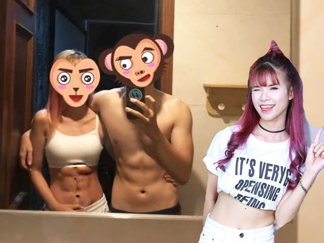 Làm đẹp - Vợ chồng Khởi My cơ bụng cuồn cuộn, bí quyết là gì?