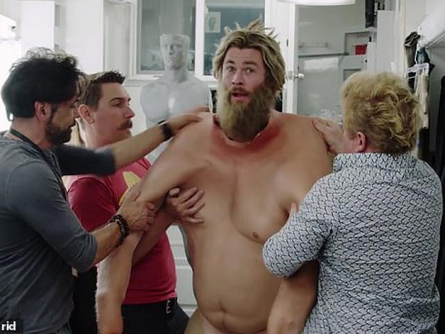 Thời trang - Bộ quần áo đặc biệt 40 kg biến "thần Sấm" thành anh béo ục ịch