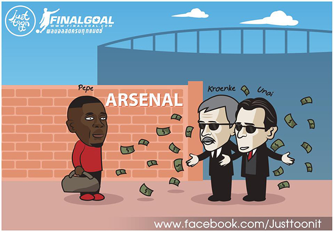 Arsenal đang quyết "vung tiền" trên thị trường chuyển nhượng.