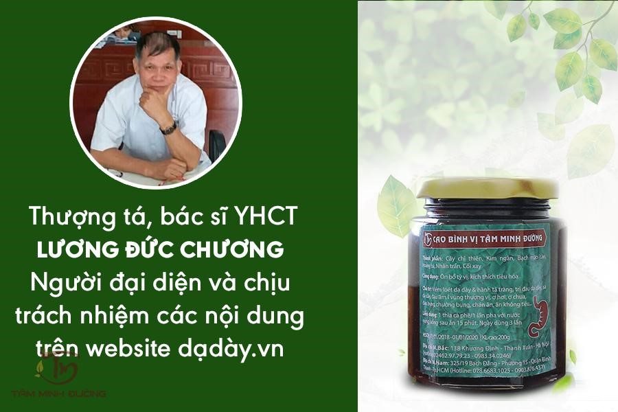 Thượng tá , bác sĩ YHCT Lưu Đức Chương