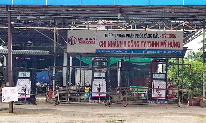 Trạm xăng dầu này được Công an tỉnh Sóc Trăng ký gửi xăng trước khi bán lại cho đại gia Trịnh Sướng