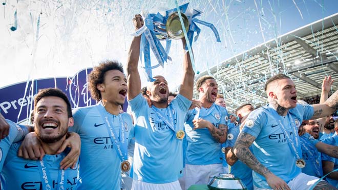 Man City vô địch Ngoại hạng Anh 2018/19