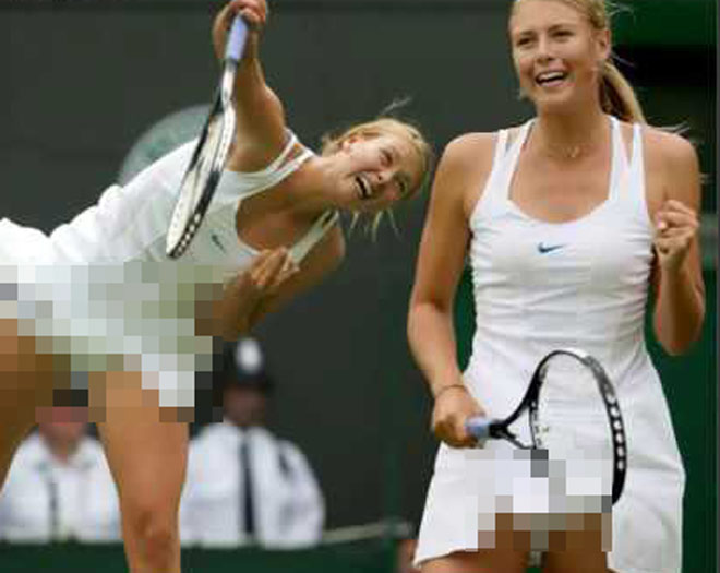 Sử dụng trang phục gợi cảm khi chơi tennis là chuyện đã xảy ra với Sharapova và nhiều tay vợt nữ khác ở các giải thế giới