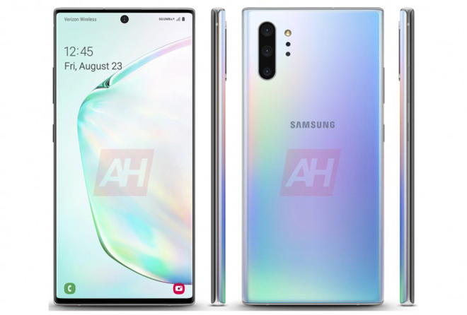 Galaxy Note 10 với màn hình cực chất