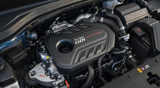 Hyundai Santa Fe 2020 động cơ GDI 2.4L thừa kế nhiều tính năng của Palisade - 3