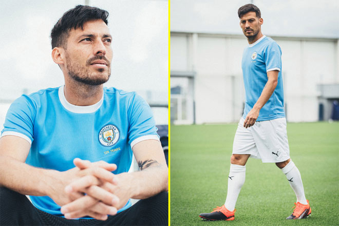 Các cầu thủ Man City sẽ mặc áo đấu đặc biệt in trên ngực áo con số 125 năm màu vàng nhân kỷ niệm 125&nbsp; năm thành lập CLB này trong trận đấu với Liverpool cuối tuần này