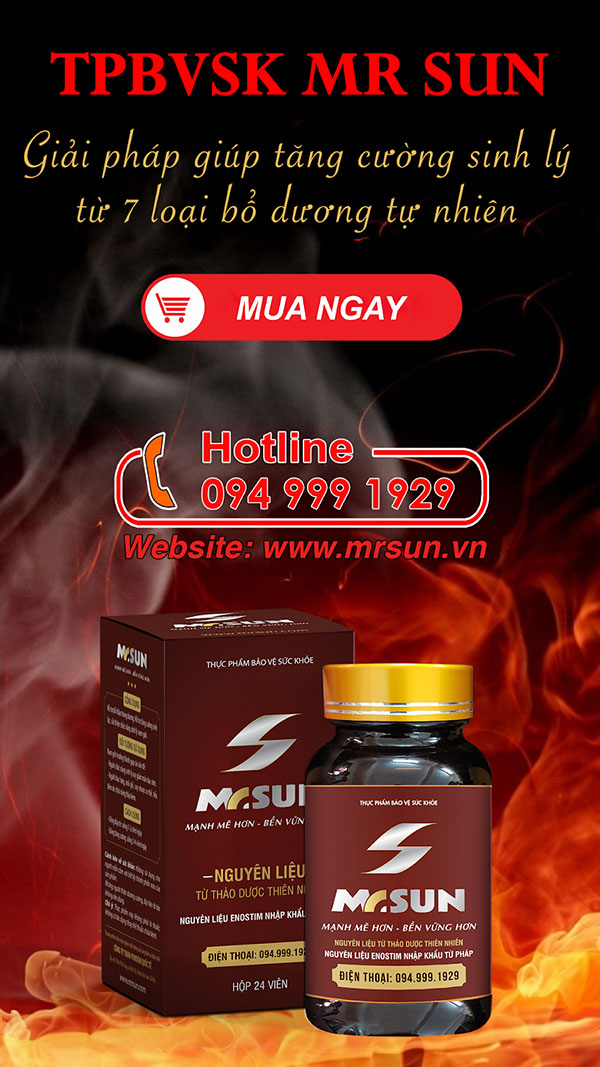 Mr Sun - Cứu cánh cho đàn ông suy giảm ham muốn tình dục - 4