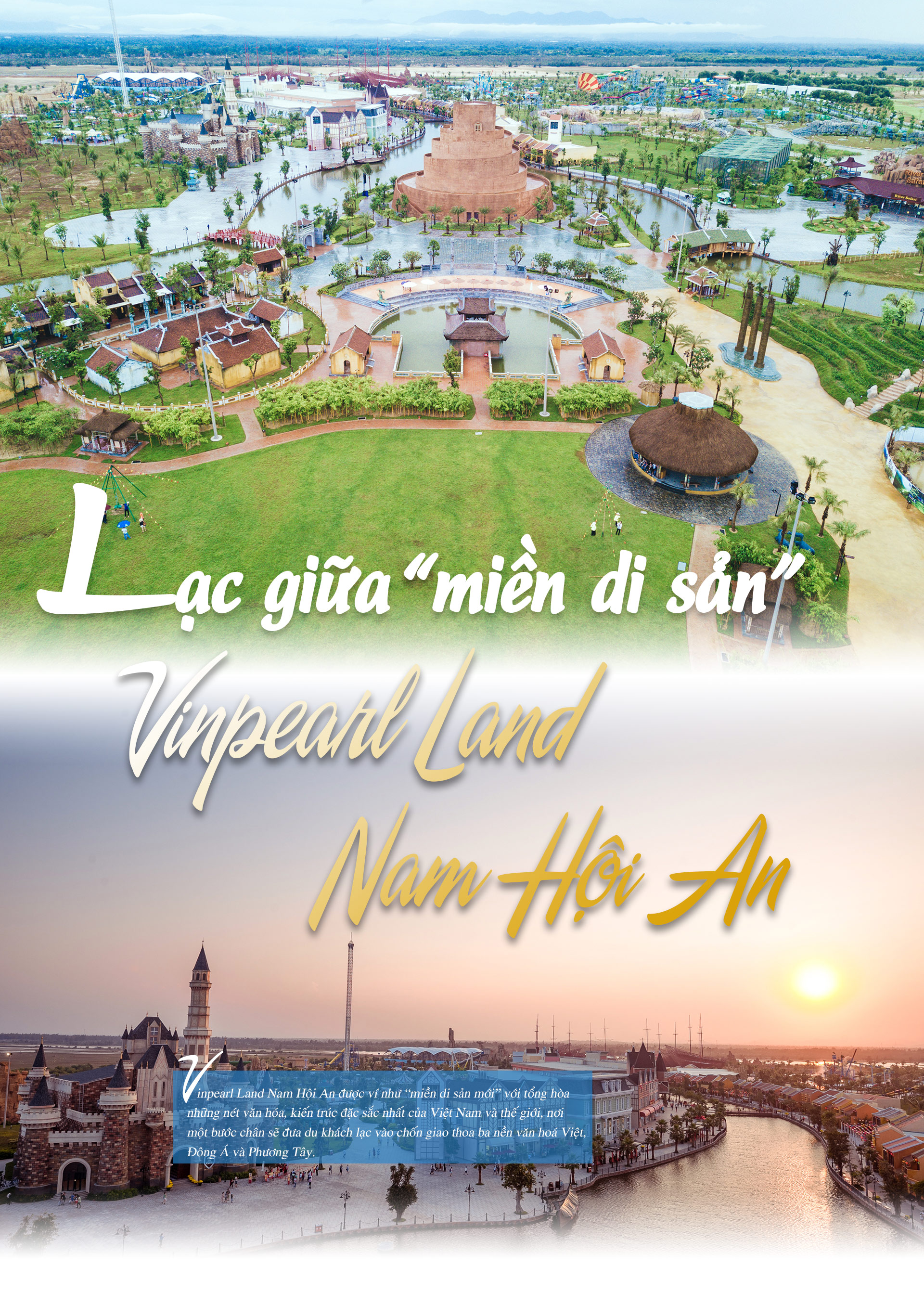 Lạc giữa “miền di sản” Vinpearl Land Nam Hội An - 1