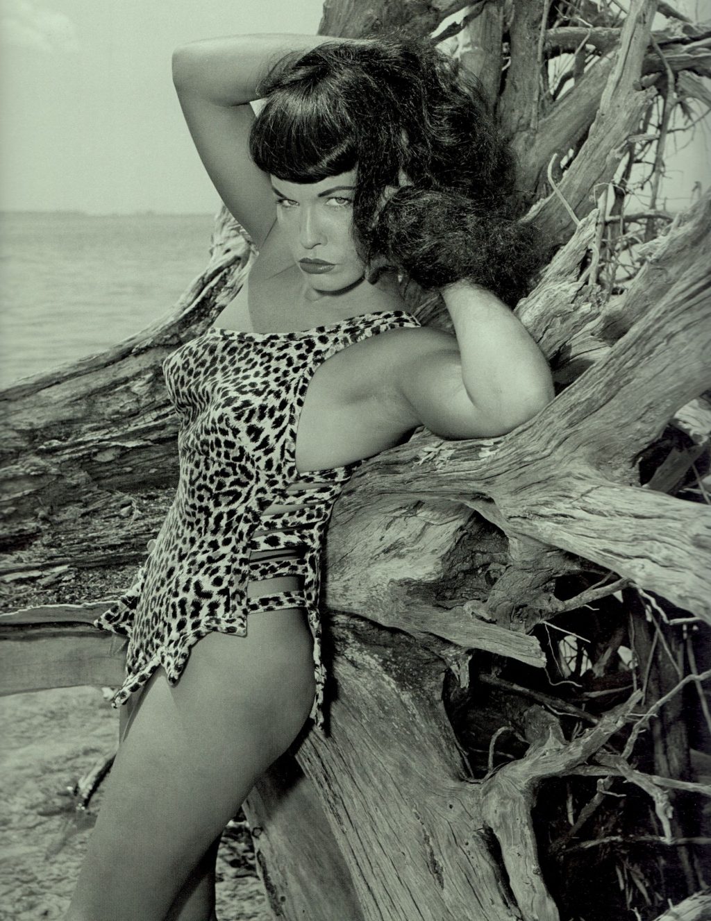 Đây là lần đầu tiên họa tiết da báo xuất hiện trong các mẫu bikini. 