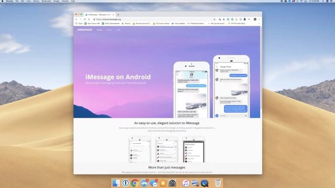 Cách cài iMessage lên máy Android