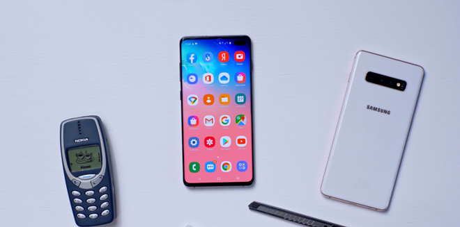 Galaxy S10+ vẫn chạy "ngon" sau màn thả rơi.