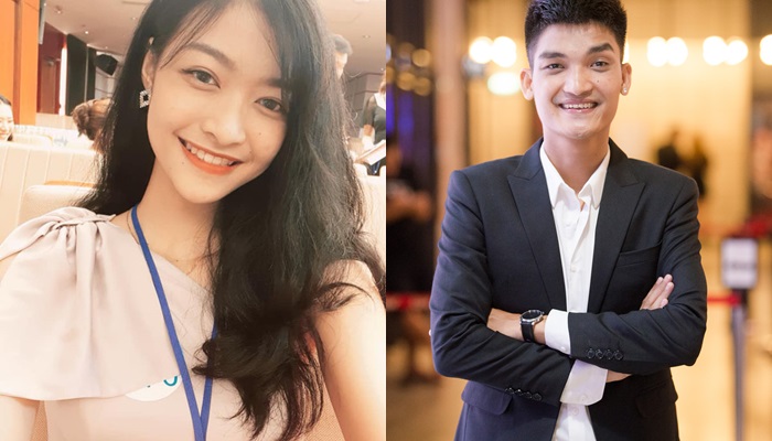 Nguyễn Hà Kiều Loan có nét giống diễn viên hài Mạc Văn Khoa ở chiếc mũi và nụ cười.