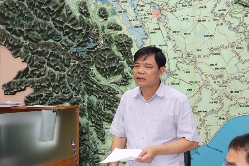 Bộ Trưởng Bộ Nông nghiệp và Phát triển nông thông Nguyễn Xuân Cường – Phó Trưởng ban thường trực Ban Chỉ đạo Trung ương về PCTT.