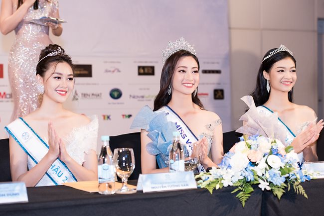 Top 3 Miss World Việt Nam 2019.