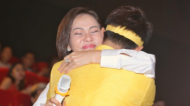 Thu Minh bật khóc trước sự thành công của học trò