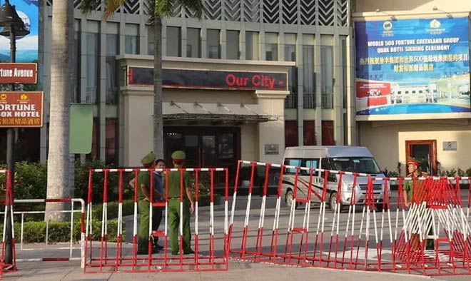 Lực lượng công an ập vào "sào huyệt" của "tập đoàn" đánh bạc qua mạng